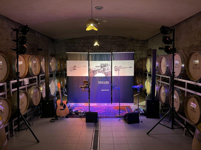 AUFBAU Barriquekeller Ihringen 2025